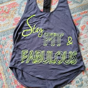 Cute lucky in love tennis tank